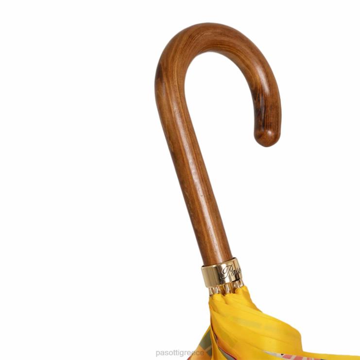 ομπρέλα | PASOTTI 189 vf305-1 l - κίτρινη τροπική ομπρέλα 2N6B8396 γυναίκες